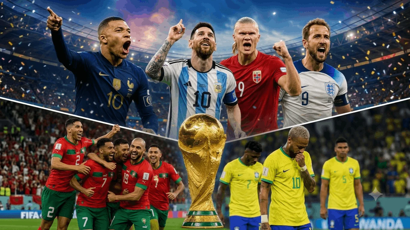 Brasil Tersingkir, Maroko dan Inggris ke 8 Besar, Top Skor Ikut Berubah