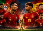Head to Head Portugal vs Spanyol: Siapa Lebih Unggul Jelang Duel Panas Piala Dunia 2026?