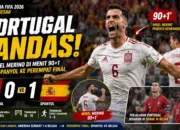 Portugal Kandas! Spanyol ke Perempat Final Piala Dunia 2026