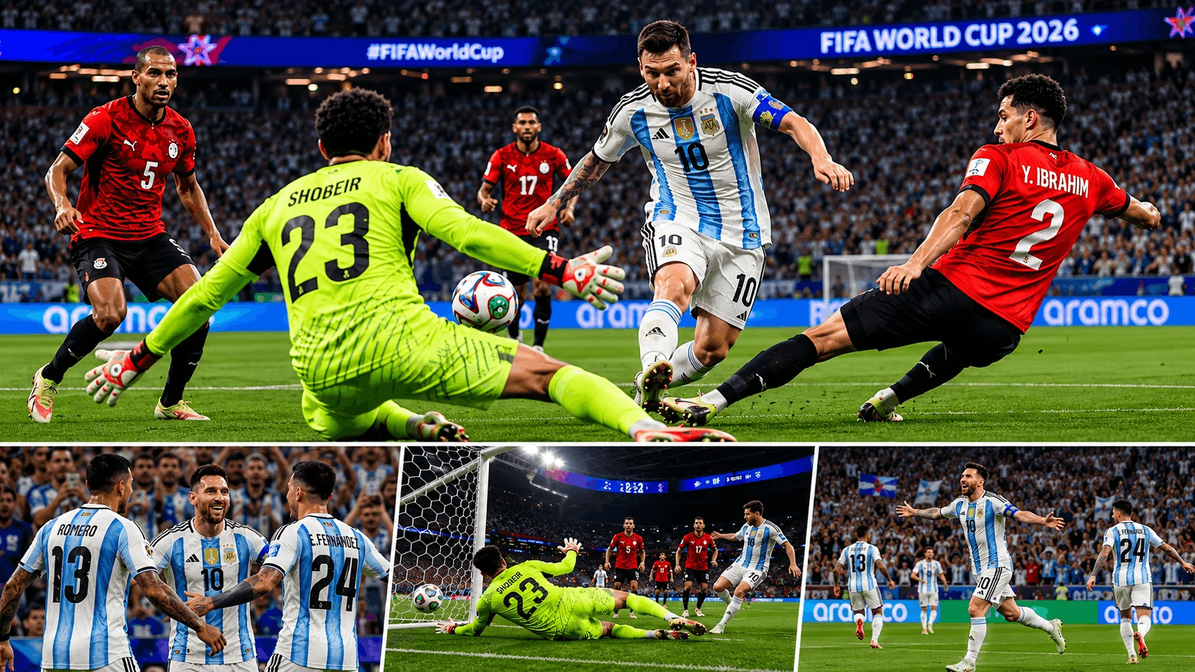 Comeback Spektakuler! Argentina Bangkit di Menit-Menit Akhir, Mesir Tersingkir dari Piala Dunia 2026