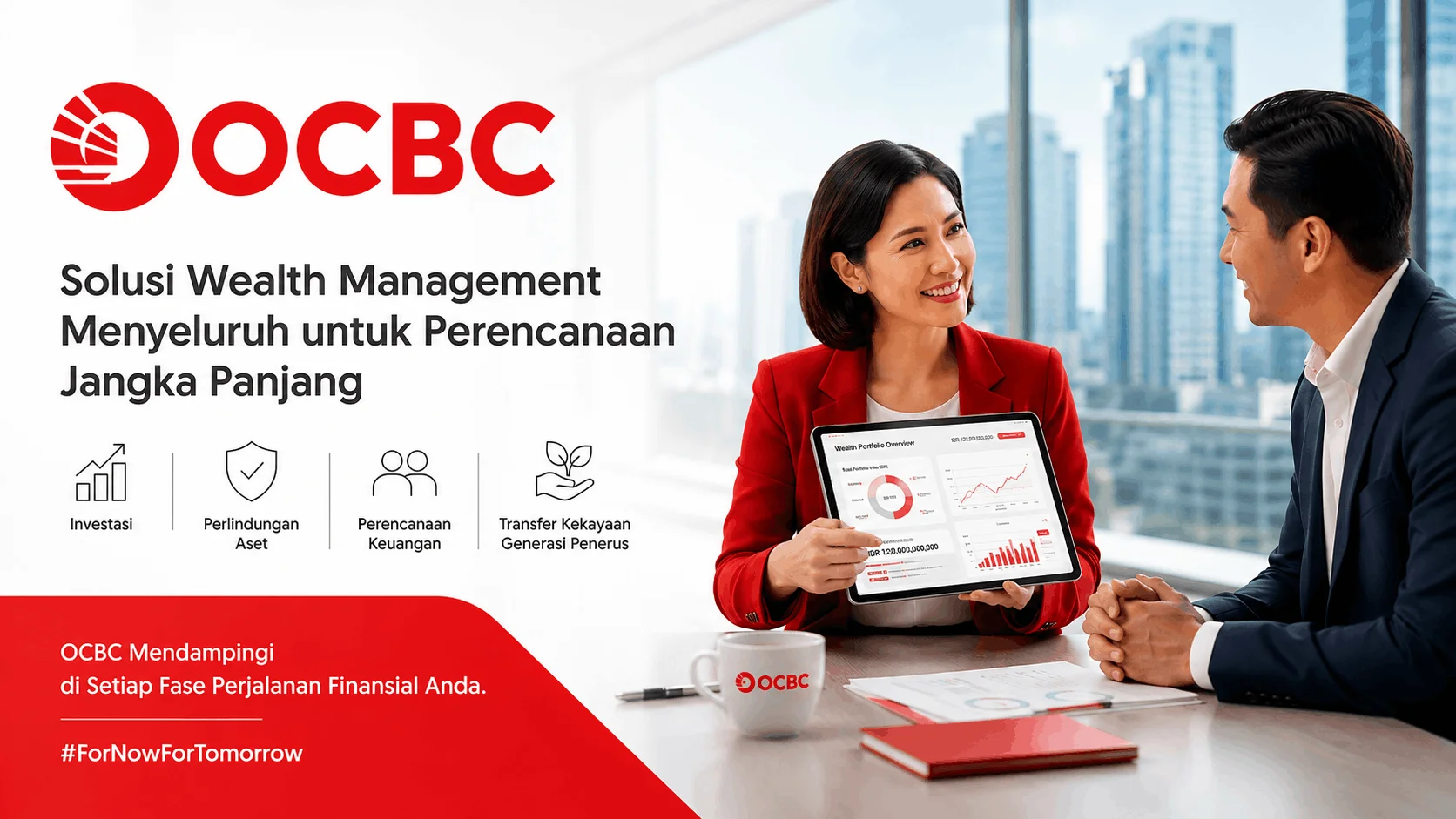 OCBC Catat Bisnis Wealth Management Tumbuh 29 Persen hingga Rp120 Triliun