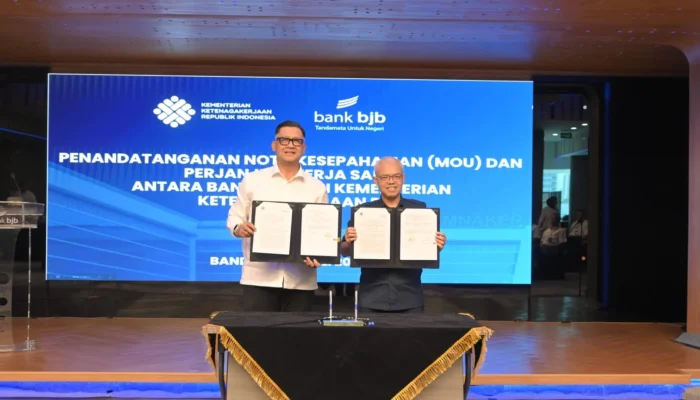 Kemnaker dan bank bjb Sepakati Kerja Sama Pengembangan SDM