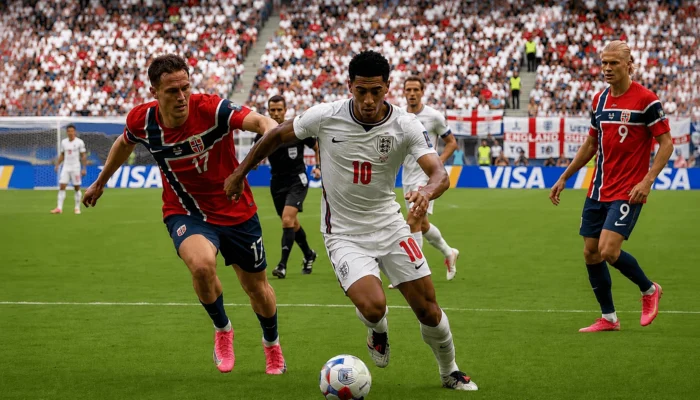 Inggris Kalahkan Norwegia 2-1, Bellingham Cetak Dua Gol