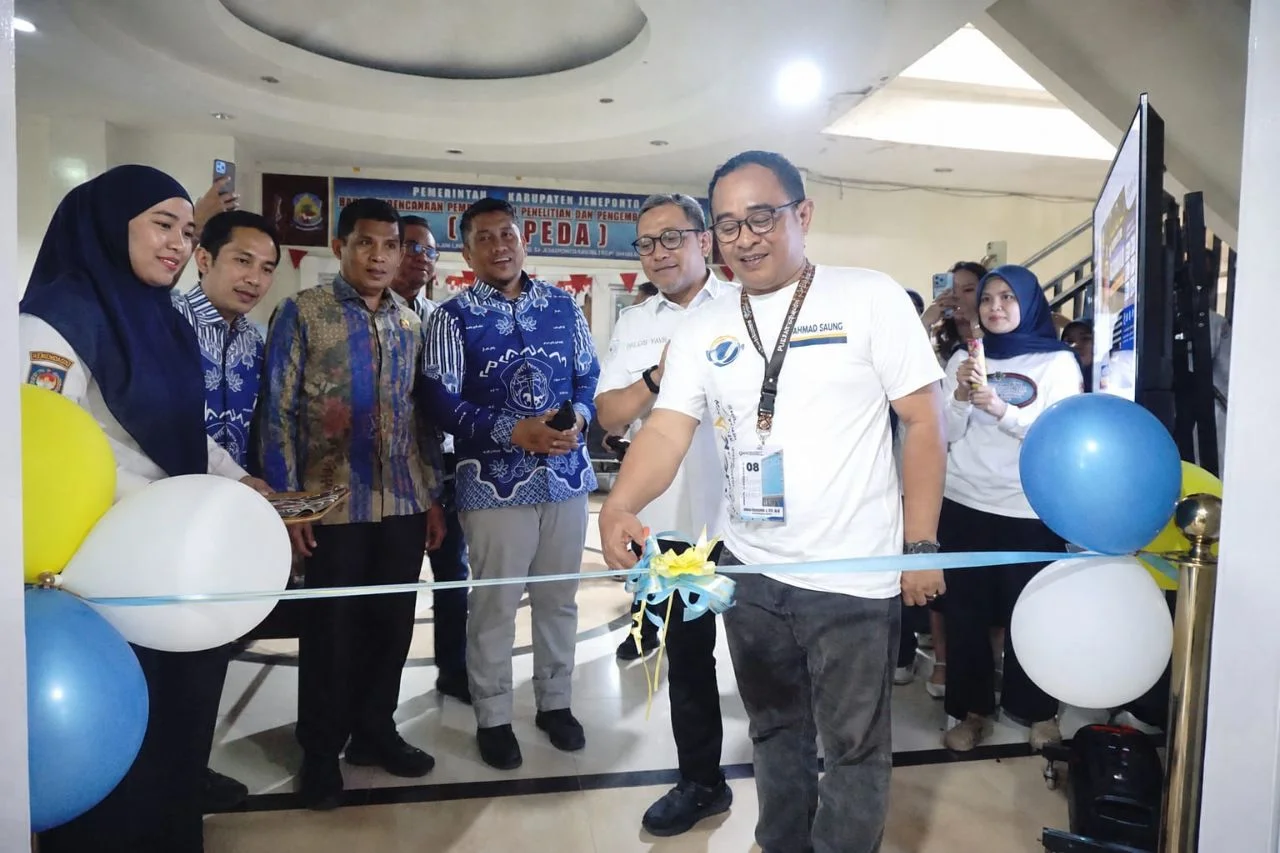 Bupati Paris Yasir Resmikan Aplikasi TANGKAS, Layanan Kepegawaian ASN Jeneponto Kini Terintegrasi