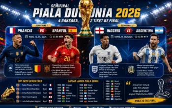 Jadwal Semifinal Piala Dunia 2026: Prancis Vs Spanyol, Inggris Vs Argentina 5 Jadwal Semifinal Piala Dunia 2026: Prancis Vs Spanyol, Inggris Vs Argentina