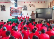 Kapolsek Manggala Edukasi Siswa Baru Cegah Bullying di SMAN 12 Makassar