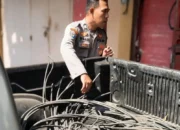 Kepergok Curi Kabel Ruko Kosong di Makassar, Pria Ini Ditangkap Warga, Rekannya Kabur