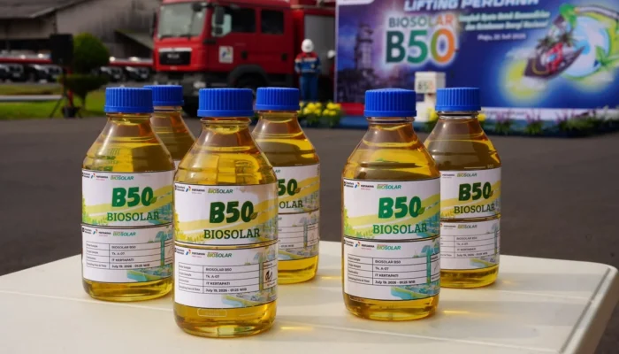 Pertamina Kirim Perdana 12.830 KL B50, Siap Masuk SPBU