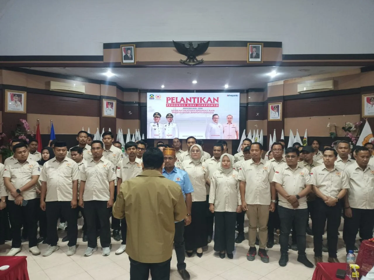 Pengurus KONI Jeneponto 2026-2030 Dilantik, Target Cetak Atlet Terbaik ke Pra-PON dan PON