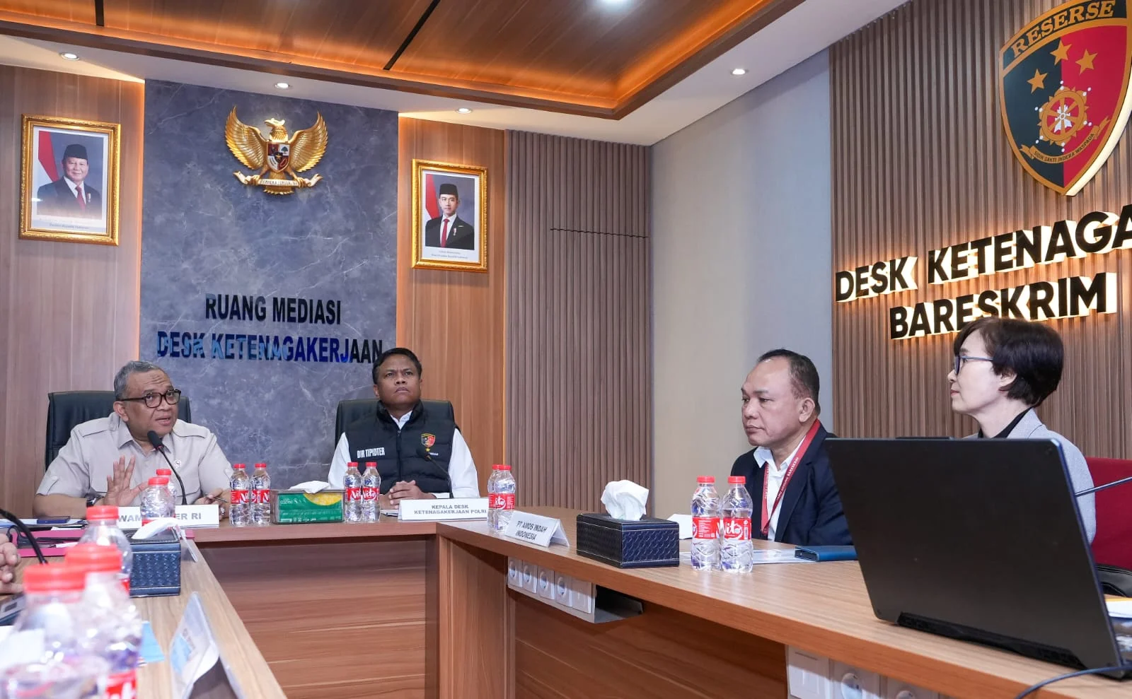 Kemnaker Mediasi PHK PT Amos, 134 Pekerja Terima Pesangon