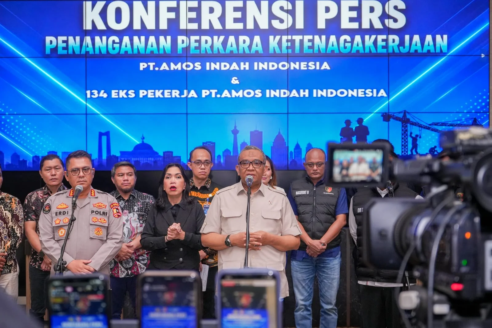 Kemnaker Mediasi PHK PT Amos, 134 Pekerja Terima Pesangon