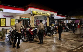 17 Motor Berknalpot Brong Terjaring Razia Malam Minggu Polsek Manggala 4 17 Motor Berknalpot Brong Diamankan dalam Razia Malam Minggu di Makassar