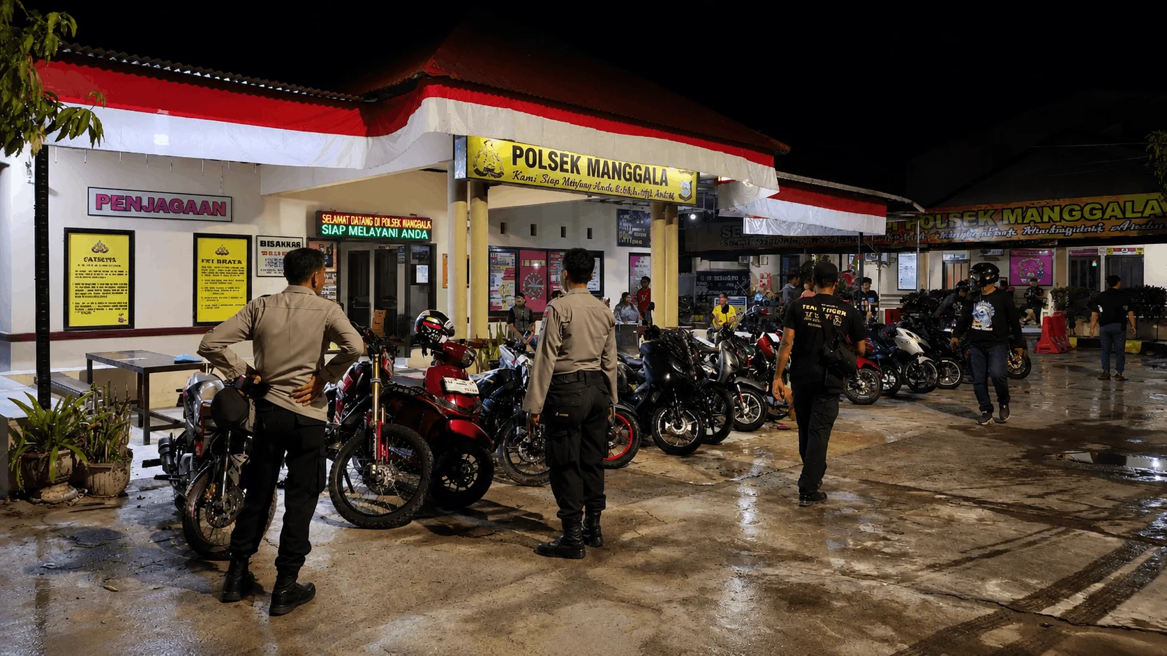 17 Motor Berknalpot Brong Diamankan dalam Razia Malam Minggu di Makassar