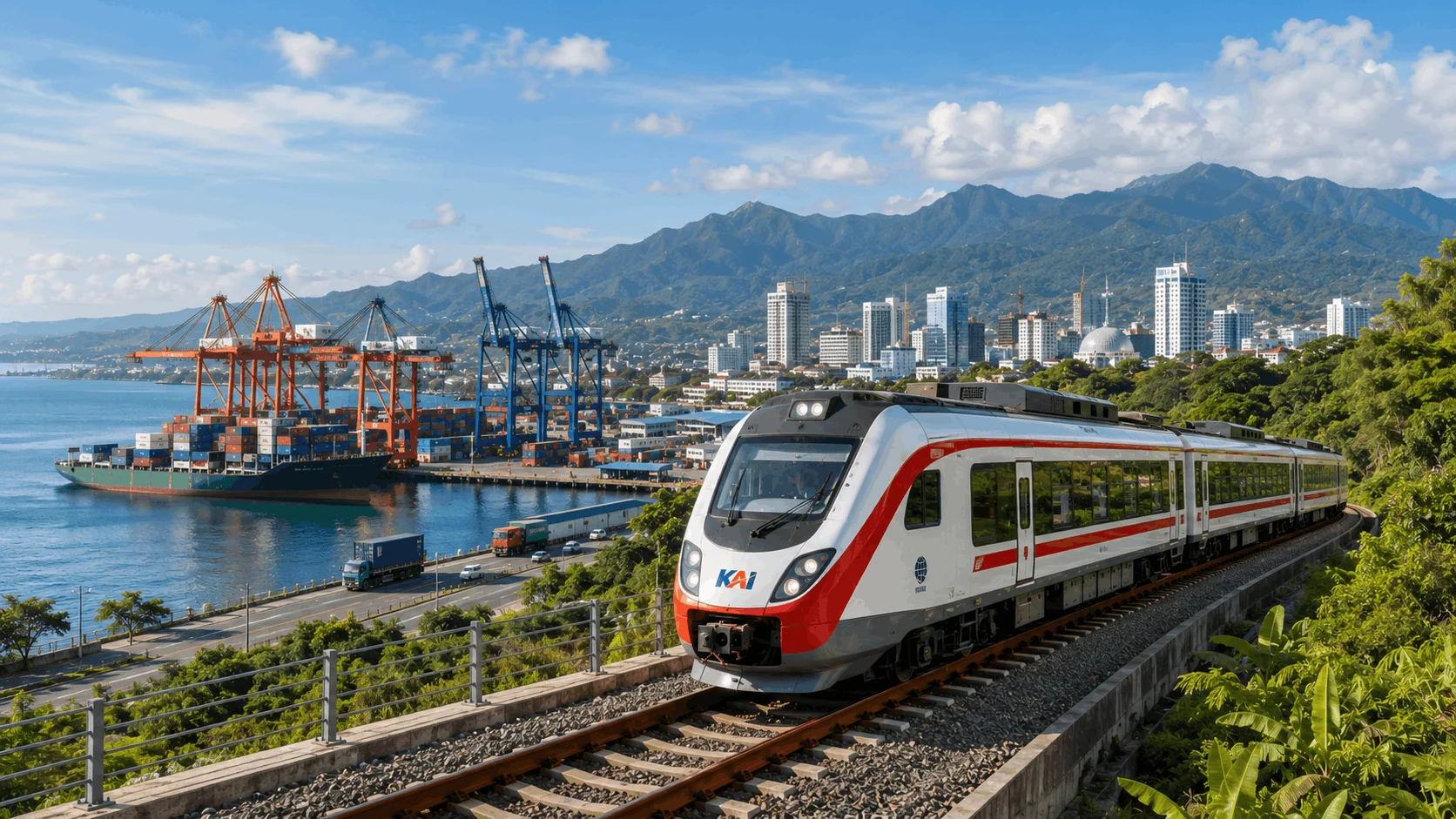 Pembangunan Kereta Api Makassar–Parepare: Fondasi Utama Logistik Sulawesi