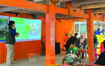 Warga Desa Beroanging Dibekali Pengelolaan Sampah dan PHBS 6 FIKK UNM 1