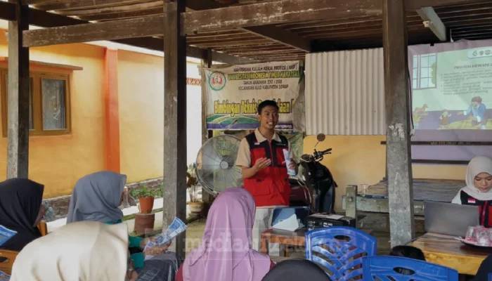 Cegah Stunting dari Dapur, Mahasiswa KKN Unhas Edukasi Warga Sidrap Memilih dan Menyimpan Protein Hewani