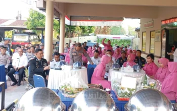 HUT Bhayangkara polsek Manggala