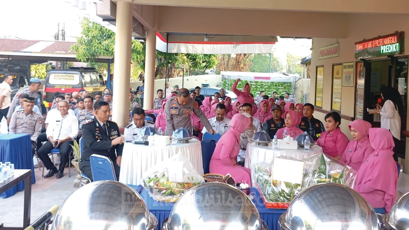 HUT Bhayangkara polsek Manggala