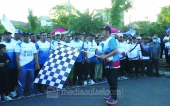 Ribuan Warga Makassar Ramaikan Jalan Sehat dan Talkshow Wahdah Islamiyah Jelang Muktamar V 6 Jalan Sehat Wahdah1