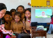 Mahasiswa KKN Unhas Edukasi Kesehatan Gigi di Dua SD Sidrap, Ajarkan Teknik Menyikat Gigi yang Benar