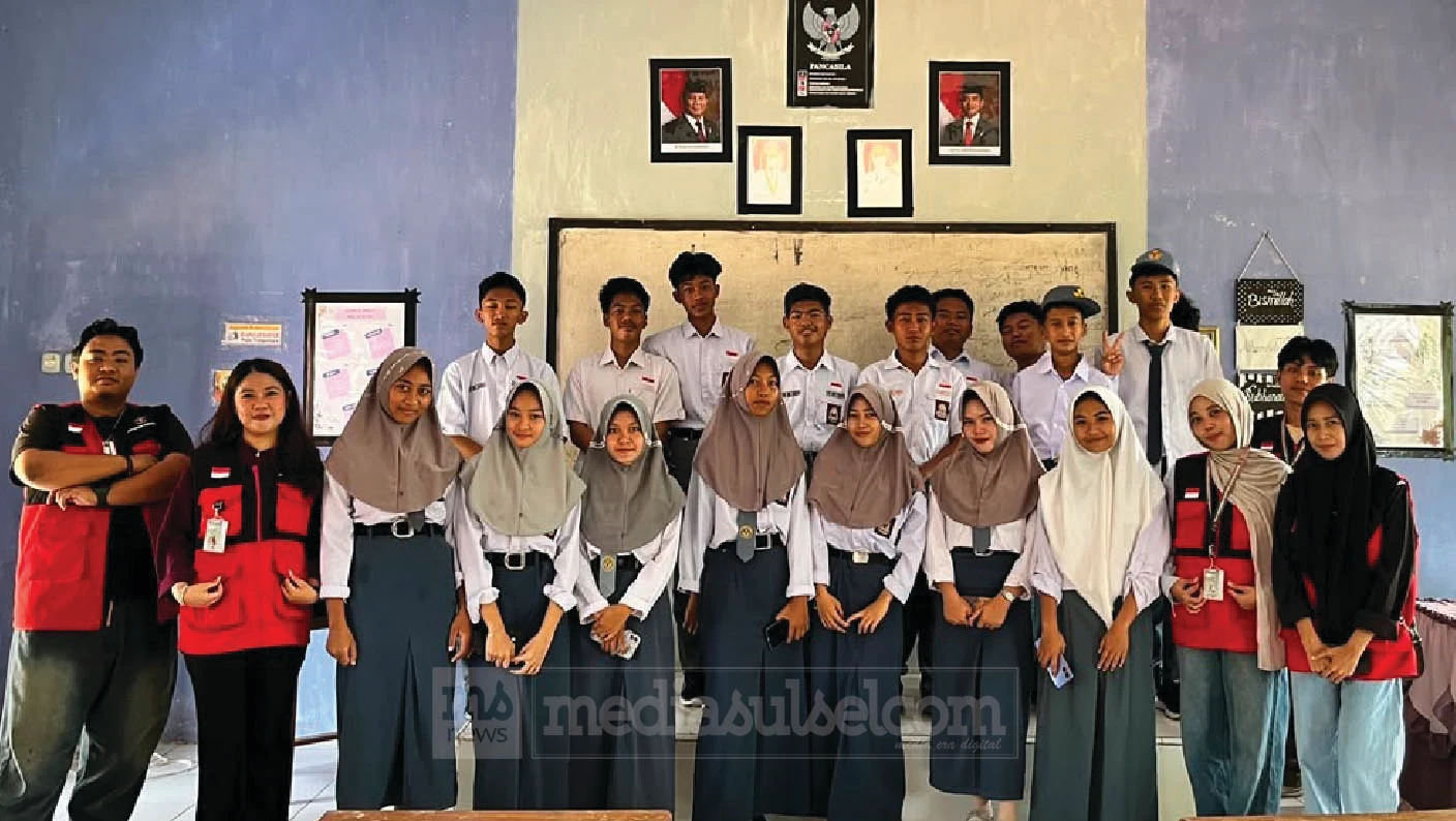 Mahasiswa KKN Unhas Edukasi Pengelolaan Sampah di SMKN 8 Sidrap, Siapkan Eco Key Project dari Limbah 2 KKNT Unhas SMK 8 Sidrap2