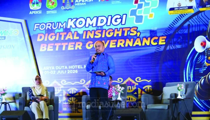 Rakernas APEKSI 2026, Kadis Kominfo Makassar Paparkan Lontara+ dan Strategi Membaca Aspirasi Warga Lewat Media Sosial