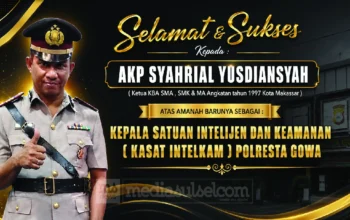 Ketua Umum KBA 97 Makassar Naik Jabatan, Alumni Optimistis Sinergi dengan Masyarakat Makin Kuat 3 Kasat Intekam Polresta Gowa