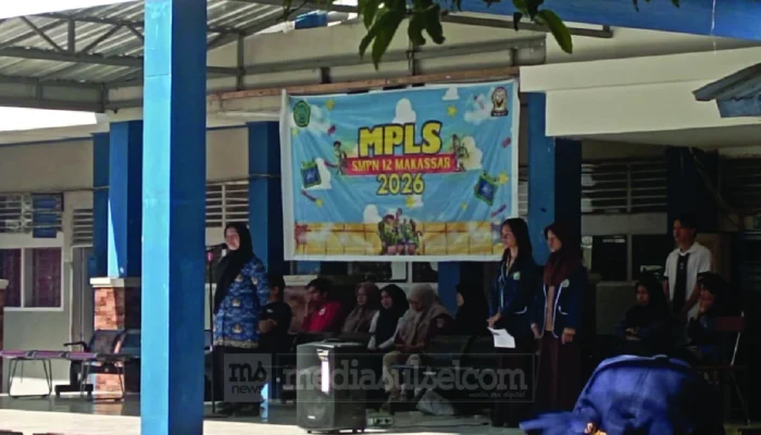MPLS Ramah SMP Negeri 12 Makassar Resmi Ditutup, Kepala Sekolah Tekankan Disiplin dan Karakter Siswa