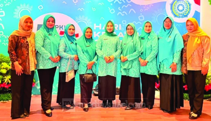 Ketua TP PKK Jeneponto Hadiri Pembukaan Pameran HKG PKK ke-54 di Makassar