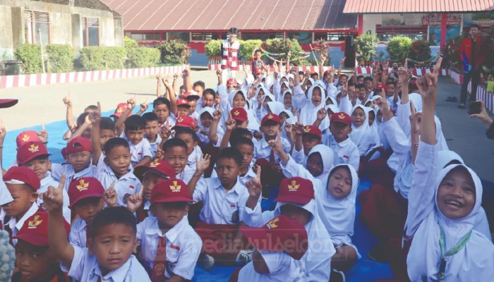 PPK Ormawa HIMAKAHA FK Unhas Edukasi PHBS di Takalar, Perkuat Pencegahan Diare dan Stunting Sejak Usia Sekolah