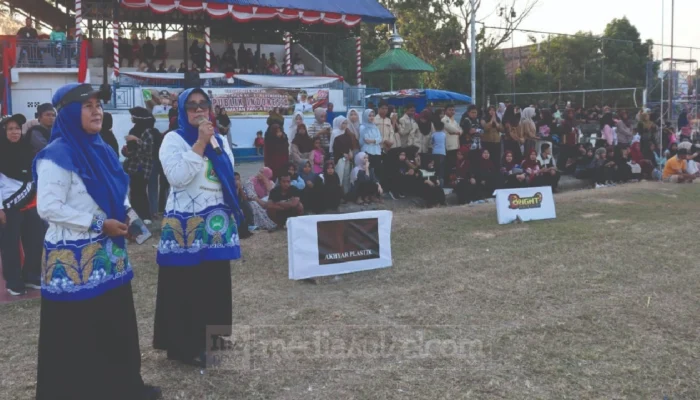 Wabup Sidrap Saksikan Final Sepak Bola Mini HUT RI ke-81, Tekankan Sportivitas Generasi Muda