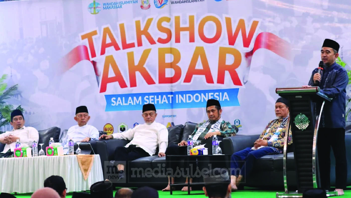 Ribuan Warga Makassar Ramaikan Jalan Sehat dan Talkshow Wahdah Islamiyah Jelang Muktamar V 2 Talkshow wahdah