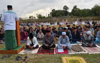 Ratusan Warga Sidrap Gelar Salat Istisqa, Doakan Hujan di Tengah Musim Kemarau