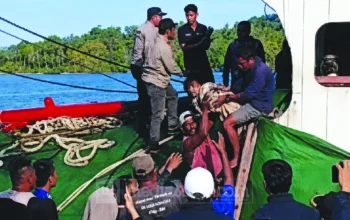 evakuasi kapal tenggelam