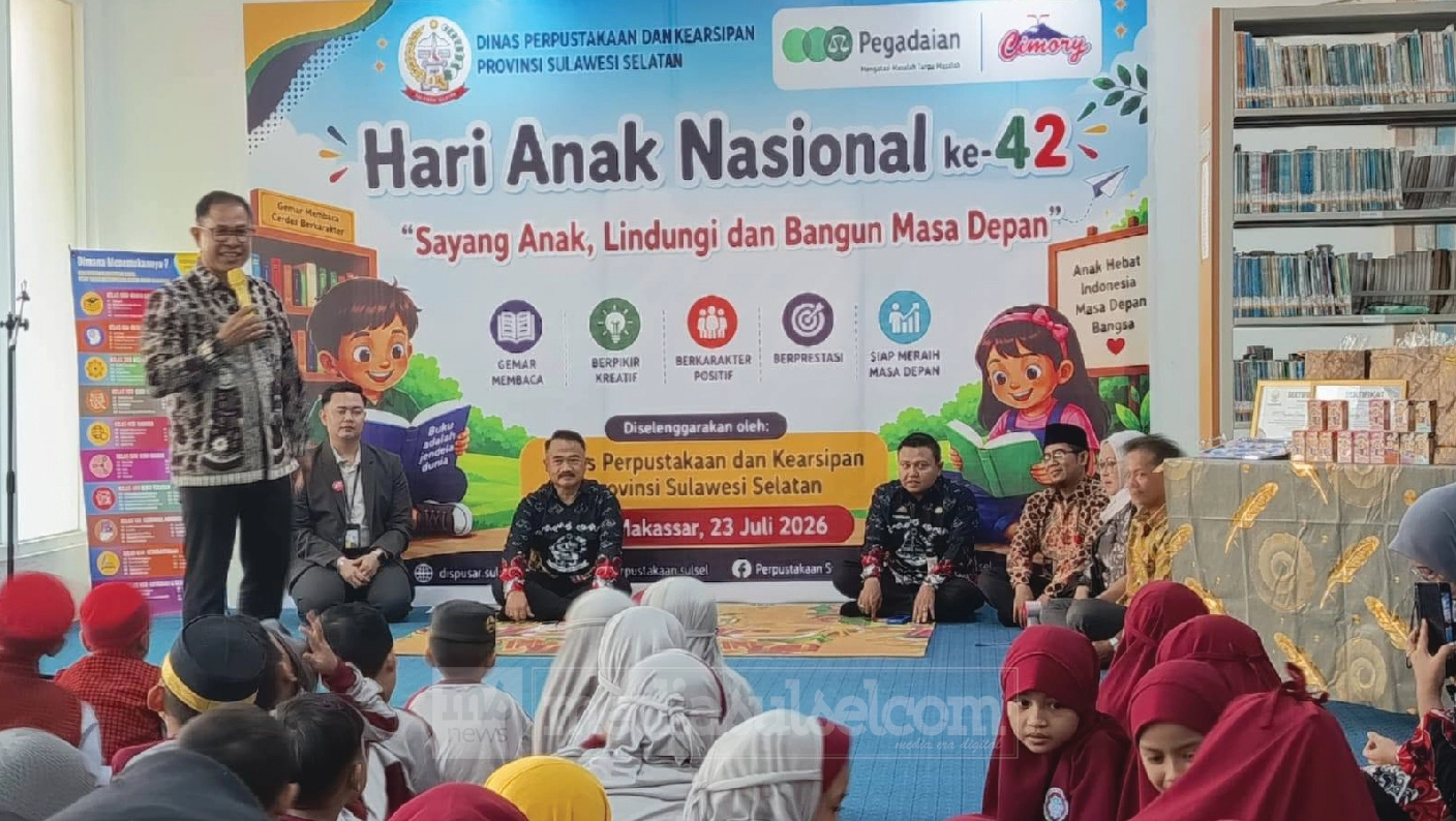 hari anak Dispurasip Sulsel