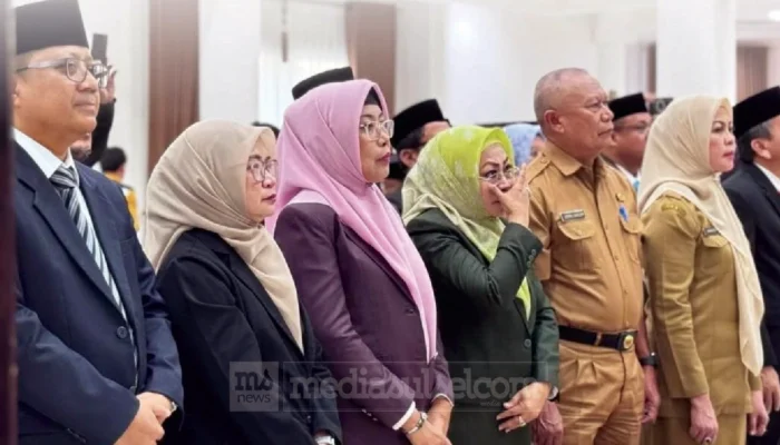 Hadiri Pelantikan Pimpinan BAZNAS Makassar, Kadis Pertanahan Dorong Penguatan Program Sosial Umat