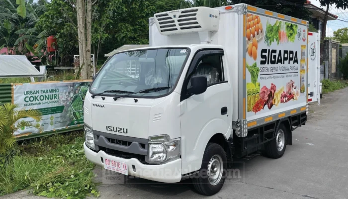 Jaga Kesegaran dari Kebun ke Pasar, Makassar Hadirkan Mobil Dingin SIGAPPA
