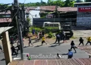 Ratusan Warga Tolak Pengukuran Lahan Aditarina Makassar, Bentrok dengan Aparat Tak Terhindarkan