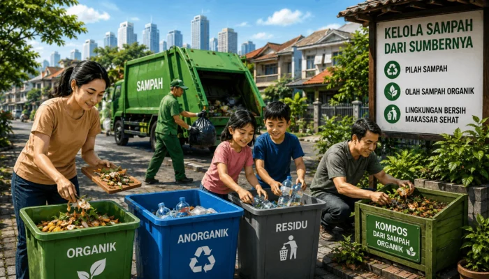 Makassar dan Tantangan Baru Pengelolaan Sampah Rumah Tangga