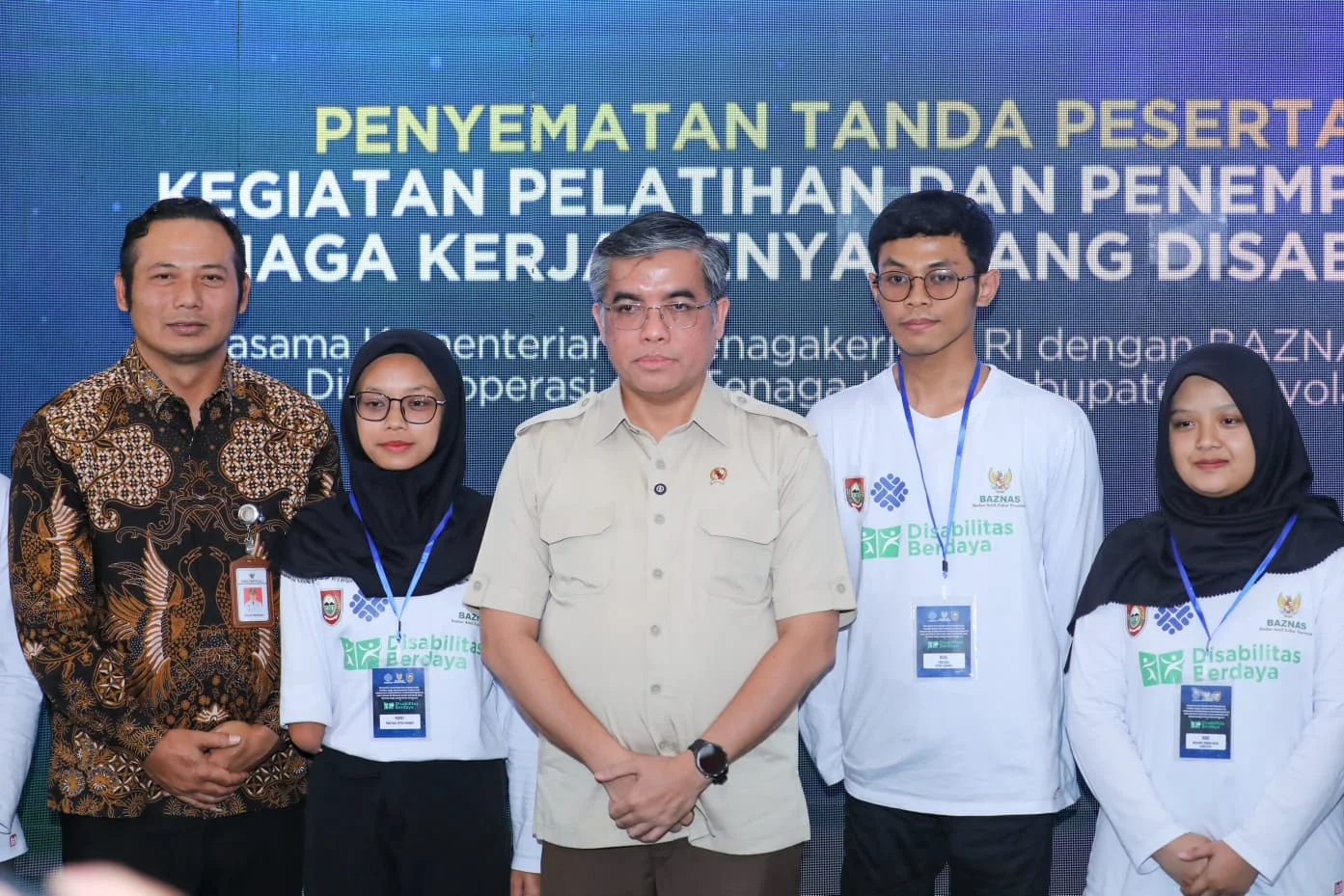 Menaker: Penyandang Disabilitas Berhak Dapat Kesempatan Kerja yang Setara