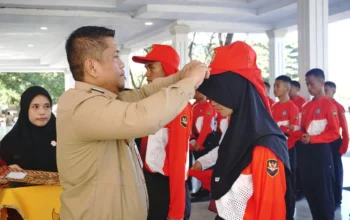 Pj Sekda Jeneponto Buka Diklat Calon Paskibraka 2026, Titip Pesan Disiplin dan Integritas