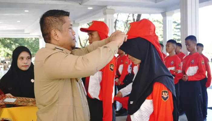 Pj Sekda Jeneponto Buka Diklat Calon Paskibraka 2026, Titip Pesan Disiplin dan Integritas
