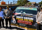 Puluhan Keluarga Korban Kebakaran di Tallo Terima Bantuan dari Polda Sulsel