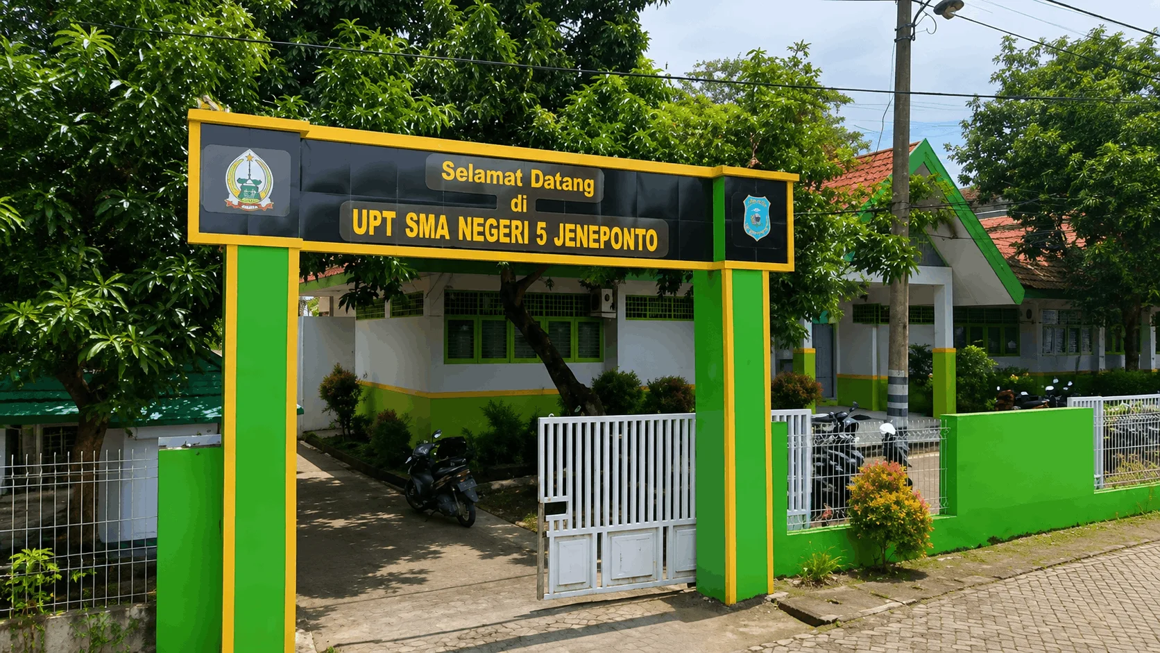 SMA Negeri 5 Kabupaten Jeneponto, Sulawesi Selatan.