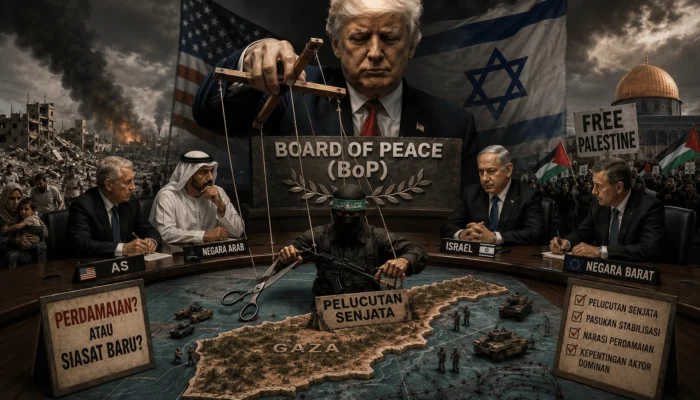 Pelucutan Senjata Hamas, Siasat AS dan Zionis Israel Melalui BoP untuk Melemahkan Palestina