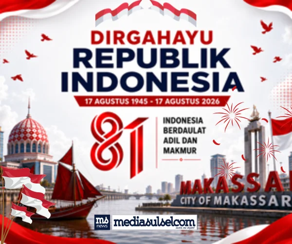 Dirgahayu Republik Indonesia - Mediasulsel