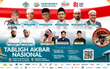 Tabligh Akbar Nasional dan Muktamar V Wahdah Islamiyah Digelar di Istiqlal Besok