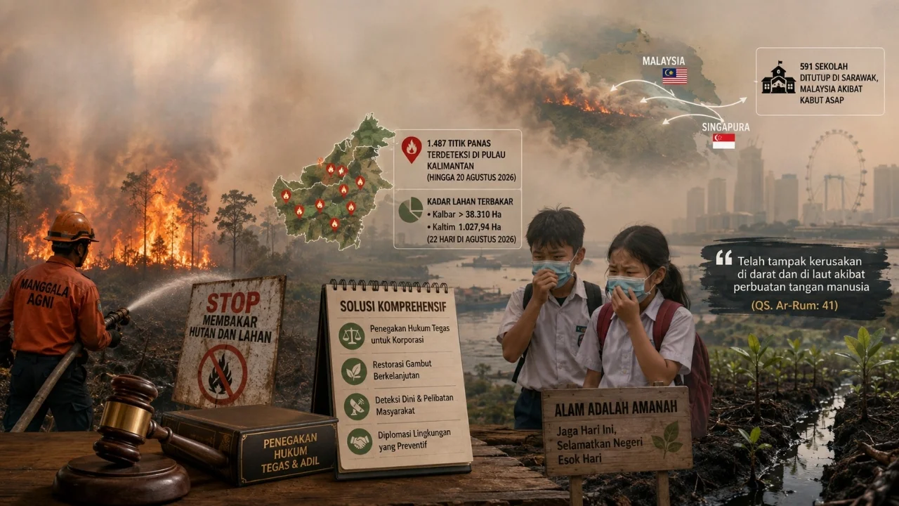 Karhutla Kalimantan: Ketika Asap Kita Jadi Krisis Diplomatik