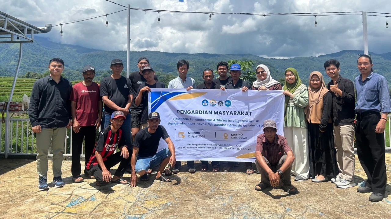 UNM Latih Pelaku Usaha Malino Manfaatkan AI untuk Pertanian