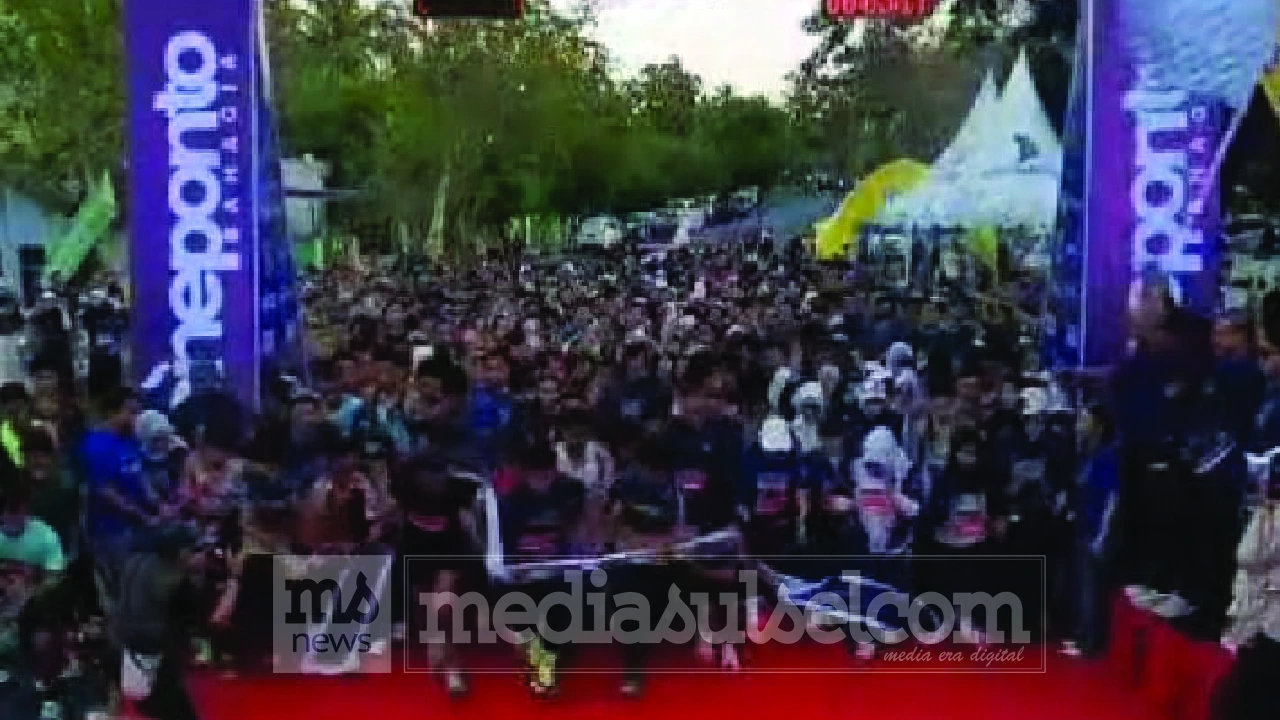 1.300 Pelari Berebut Hadiah Umrah di MRP Fun Run 2026, Dilepas Bupati Jeneponto 3 1300 pelari